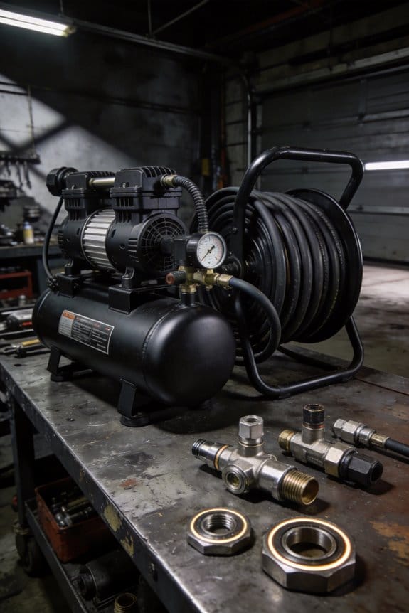 compressed air noise reduces comfort