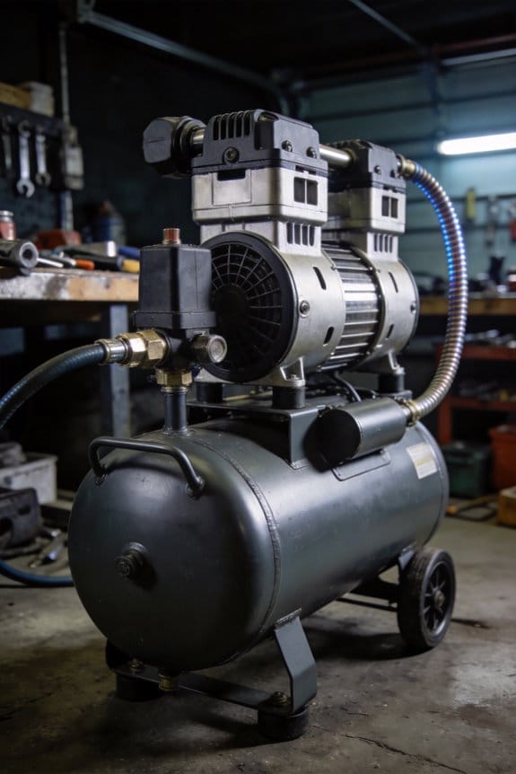 compressed air powers precision tools