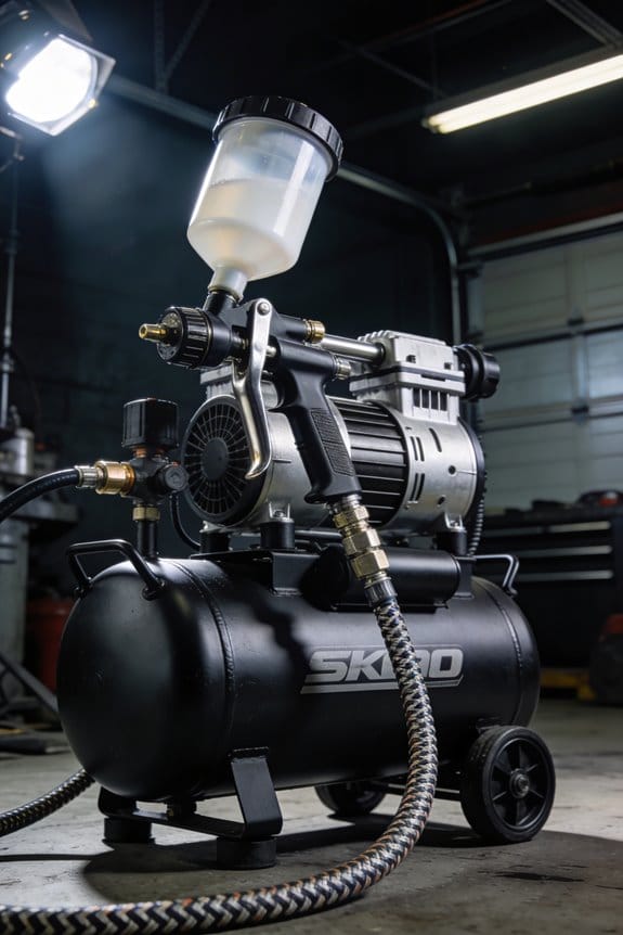 compressor limits impact spray results
