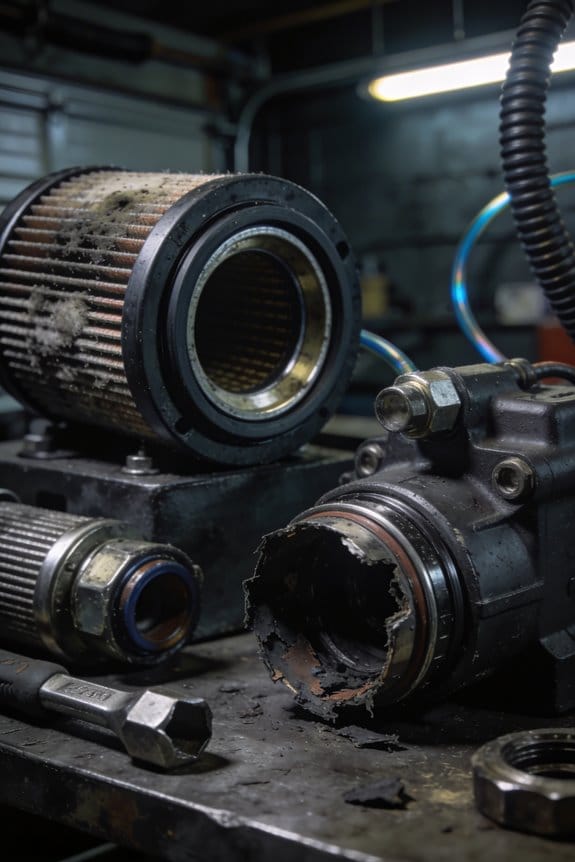 contaminants corrode pneumatic tool internals