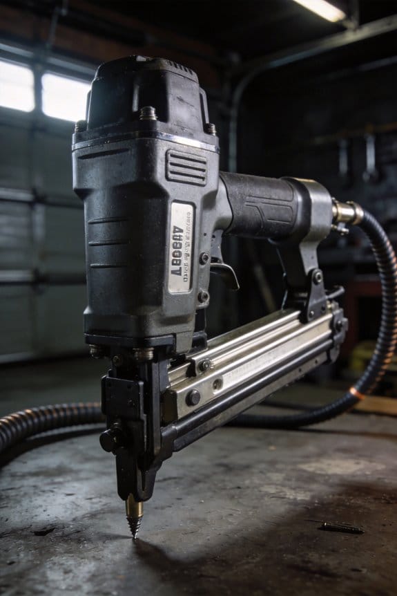 depth adjusted nail gun learning