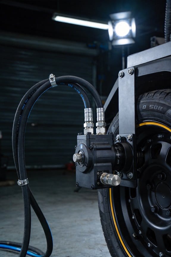 hose clutter disrupts fastening