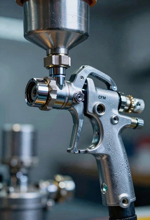 insufficient cfm causes spitting