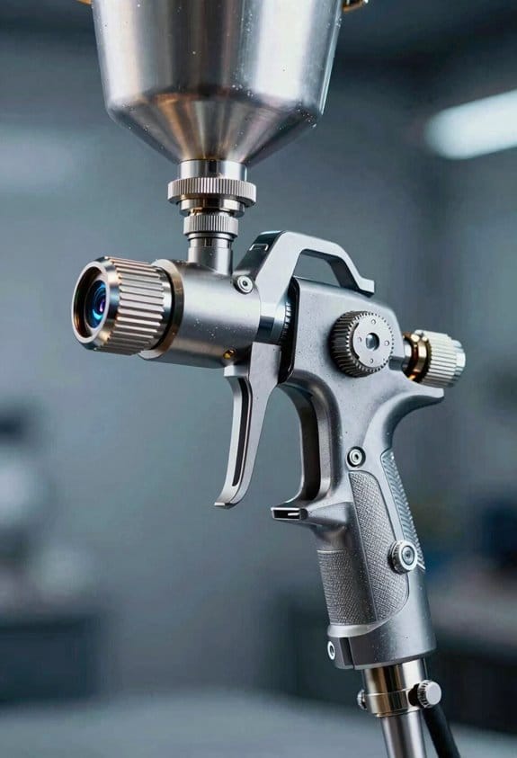 lower pressure higher transfer spray