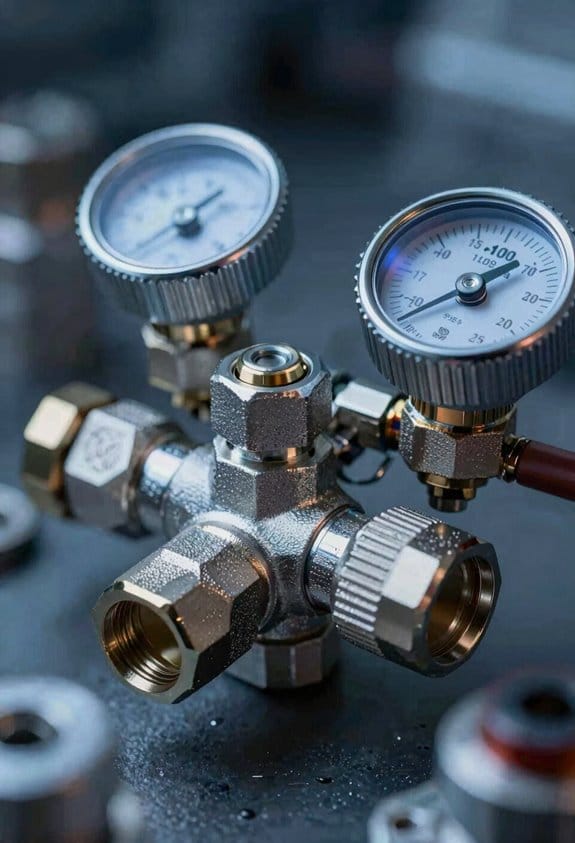 maintain regulator set pressure
