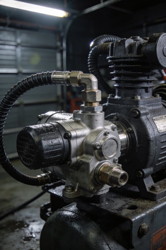 moisture damages compressed air systems