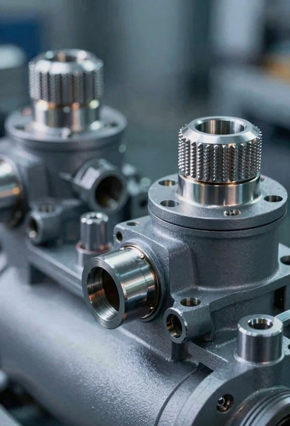 precision machining reduces compressor vibration