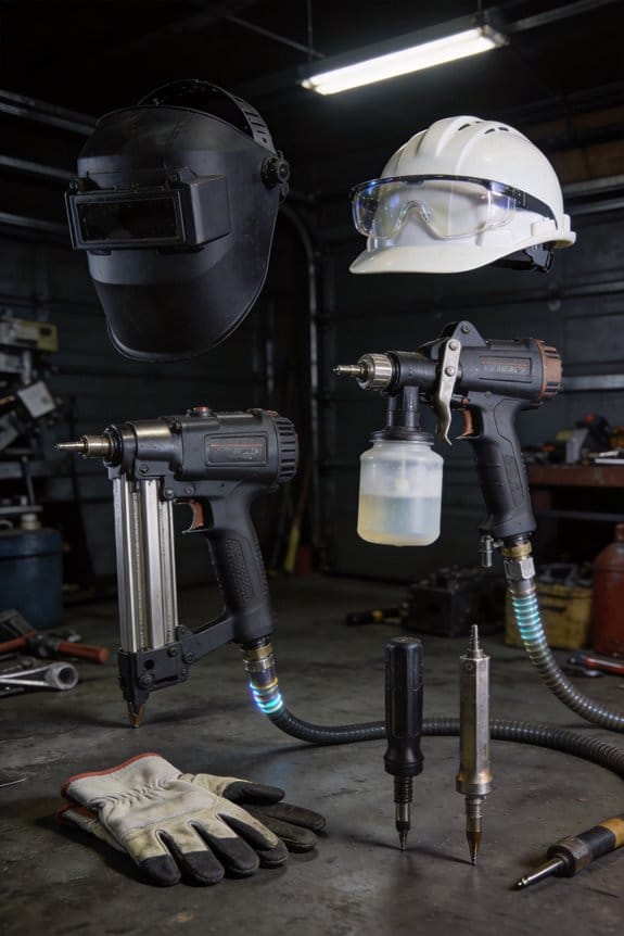 protective gear for nailers