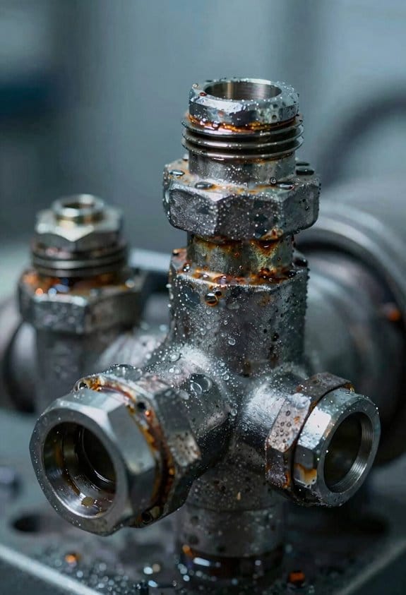 rust moisture contamination failure