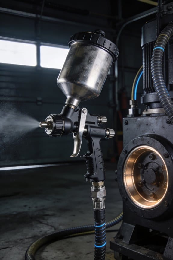 stricter environmental regulations drove overspray