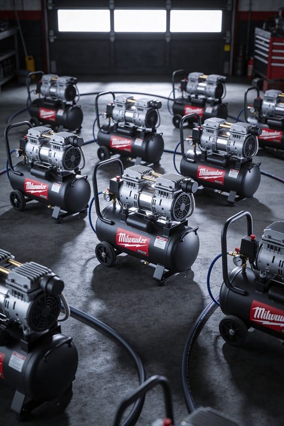 top performing milwaukee air compressors